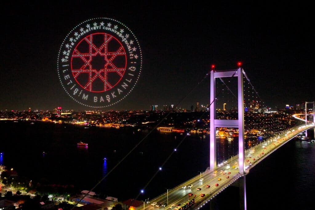 Drone show for the 10th anniversary of 15 July, Istanbul, 2026