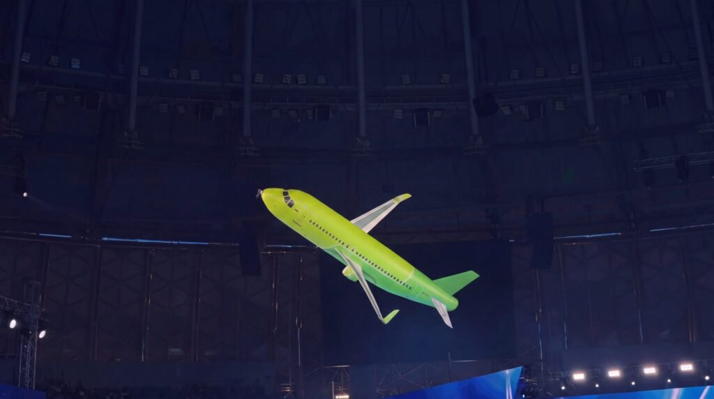 Custom-built RC airliner