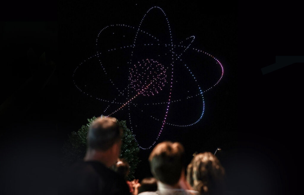 Outdoor drone show for Konya Science Festival